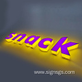 Custom Backlit House Backlit Store Channel Letters Numbers